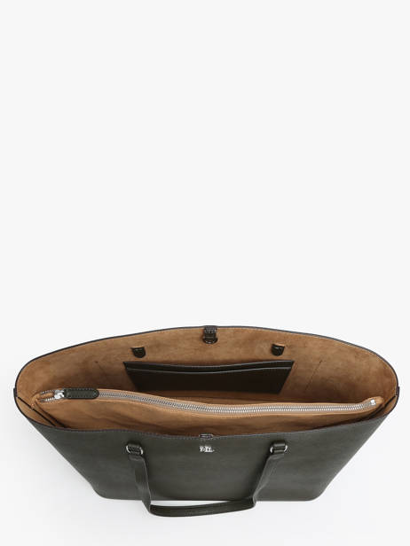 Sac Cabas Karly Cuir Lauren ralph lauren Vert karly 31911655 vue secondaire 3