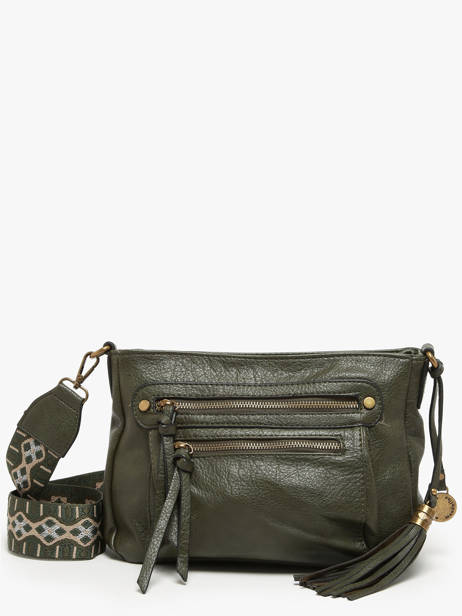 Sac Bandoulière Sangle Miniprix Vert sangle B