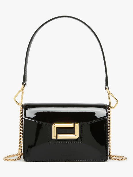 Sac Bandoulière Angele Cuir Lancel Noir angele A13155