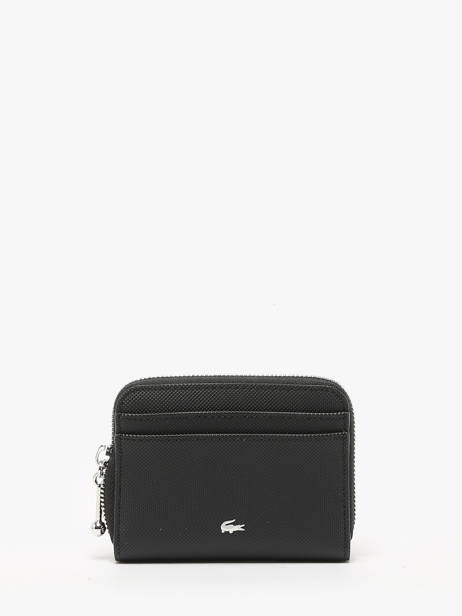 Porte-monnaie Lacoste Noir daily city NF4764DZ