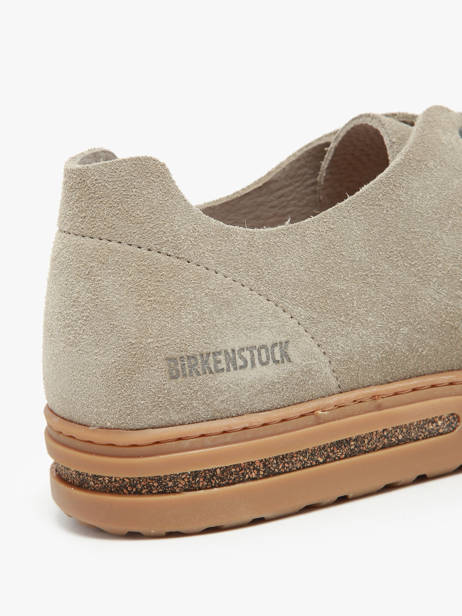 Sneakers Bend Low En Cuir Birkenstock Gris men 1024657 vue secondaire 2