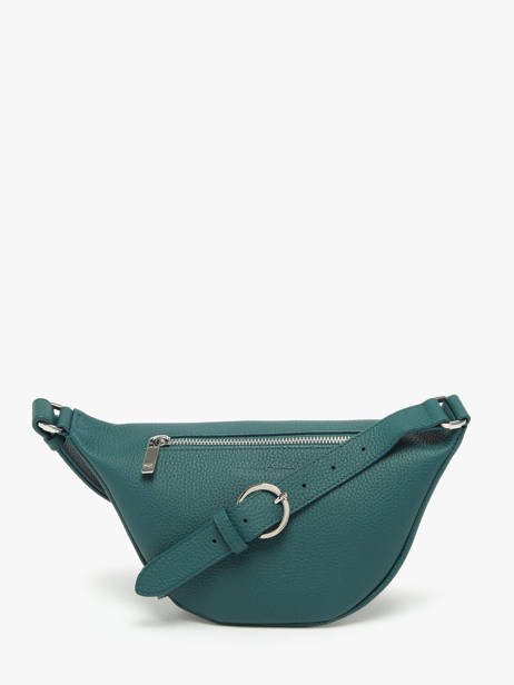 Sac Banane Small Derby Cuir Nathan baume Bleu n city 25 vue secondaire 4