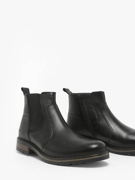 Boots Elster En Cuir Redskins Noir men ELSTER vue secondaire 1