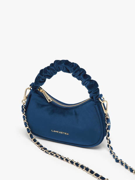 Sac Bandoulière Velvet Chouchou Polyester Lancaster Bleu velvet chouchou 18 vue secondaire 2