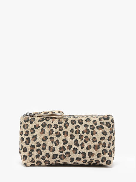 Trousse Cuir Milano Multicolore velvet leopardo VL22114