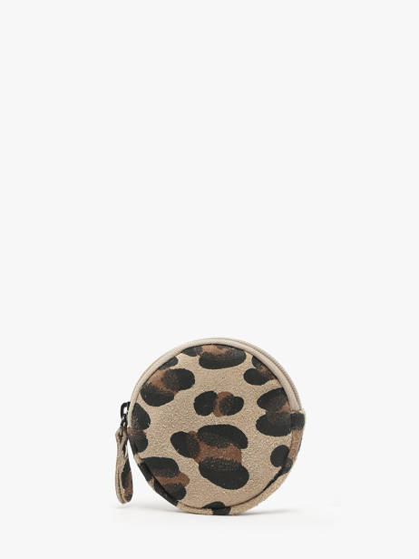 Porte-monnaie Cuir Milano Multicolore velvet leopardo VL22127