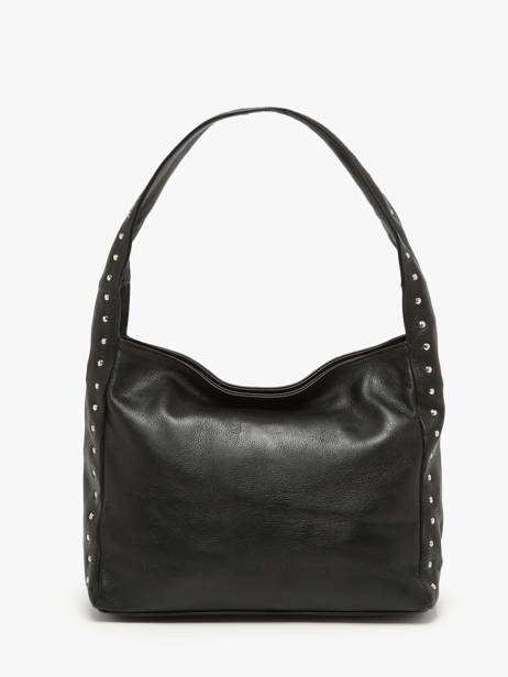 Sac Porté épaule Glam Cuir Basilic pepper Noir glam BGLA70 vue secondaire 4