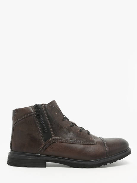 Bottines Vittore En Cuir Bugatti Marron men 321AOU3L