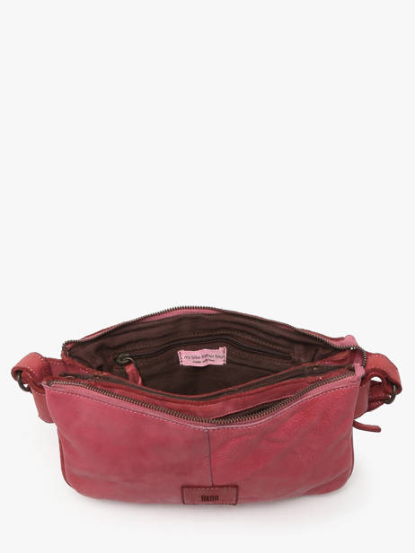 Sac Bandoulière Heritage Cuir Biba Rose heritage BT18 vue secondaire 3