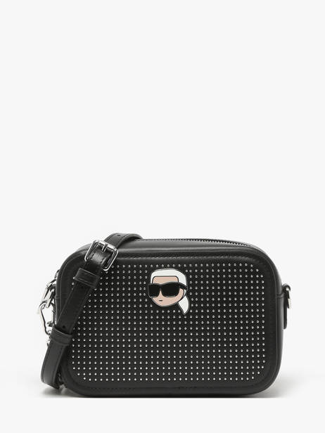 Sac Bandoulière K Ikonic 2.0 Cuir Karl lagerfeld Noir k ikonic 2.0 246W3028