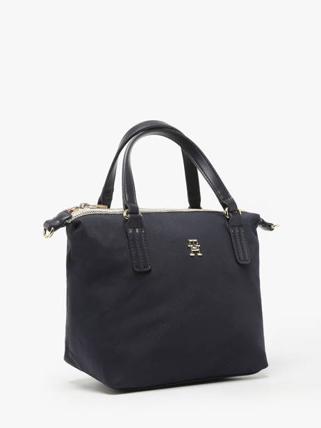 Sac Bandoulière Poppy Polyester Recyclé Tommy hilfiger Bleu poppy AW16478 vue secondaire 2