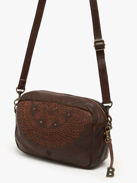 Sac Bandoulière Heritage Cuir Biba Marron heritage BTE24L vue secondaire 2