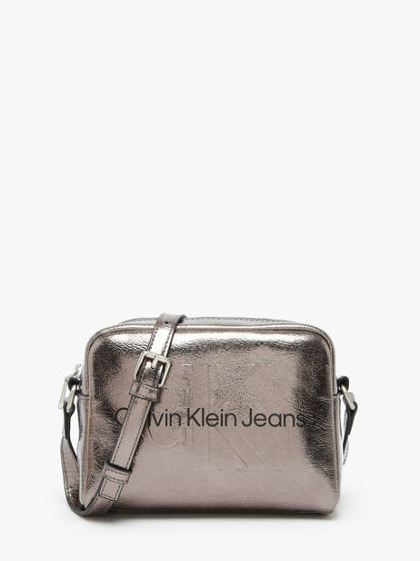 Sac Bandoulière Sculpted Calvin klein jeans Argent sculpted K612731