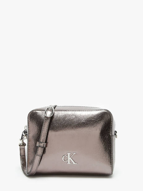 Sac Bandoulière Minimal Mono Calvin klein jeans Argent minimal mono K612728