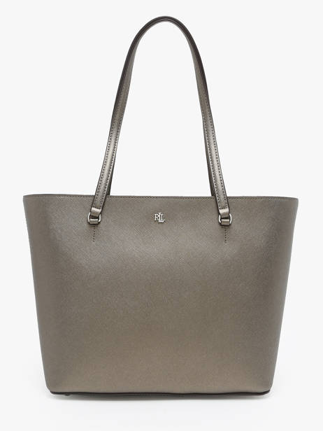 Sac Porté épaule Medium Karly Cuir Lauren ralph lauren Gris karly 31924351