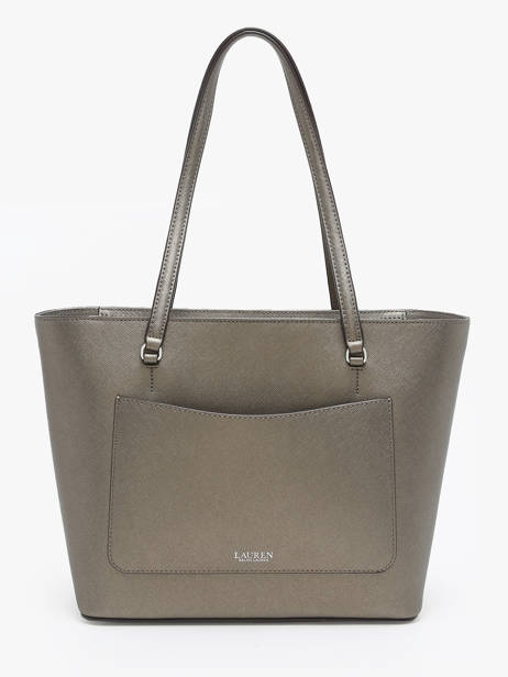 Sac Porté épaule Medium Karly Cuir Lauren ralph lauren Gris karly 31924351 vue secondaire 3