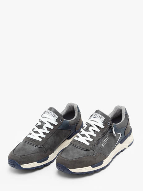 Sneakers Mustang Gris men 4186311 vue secondaire 1