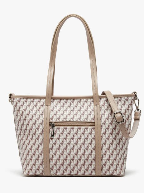 Sac Porté épaule Paris Miniprix Beige paris F8545 vue secondaire 2