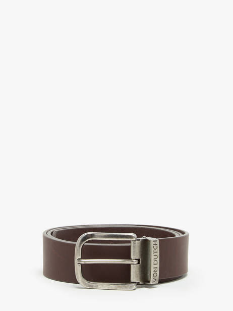 Ceinture Ajustable Von dutch Marron belt HOLTS