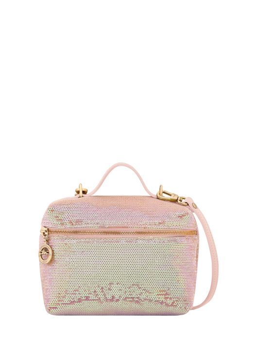 Longchamp Le pliage paillettes Sacs porté travers Rose