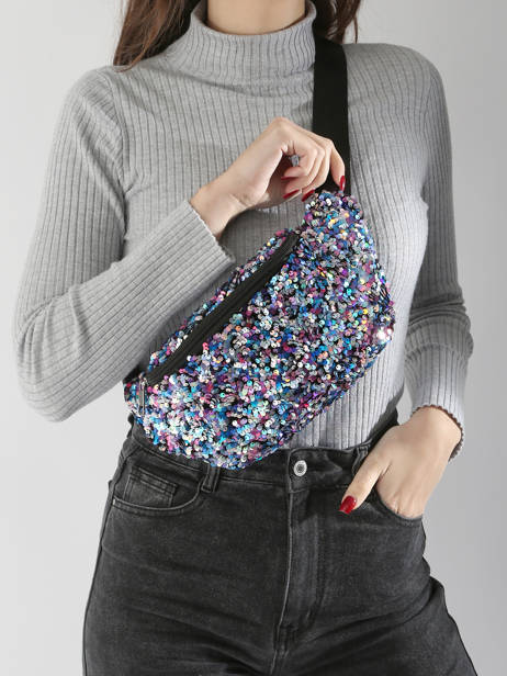 Sac Banane Pieces Multicolore stephania sequins 17153225 vue secondaire 1