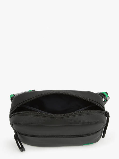 Sac Bandoulière Lacoste Noir lcst NH4798TX vue secondaire 3