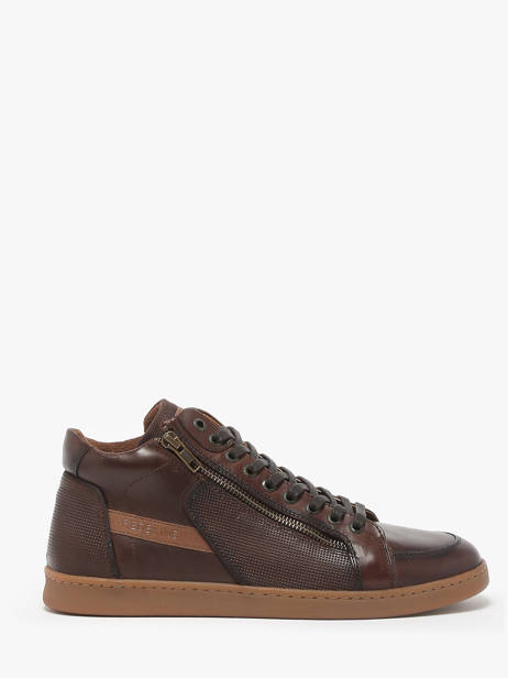 Bottines En Cuir Redskins Marron men DYNAMICO