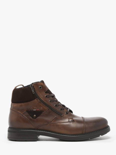 Boots Country En Cuir Redskins Marron men COUNTRY