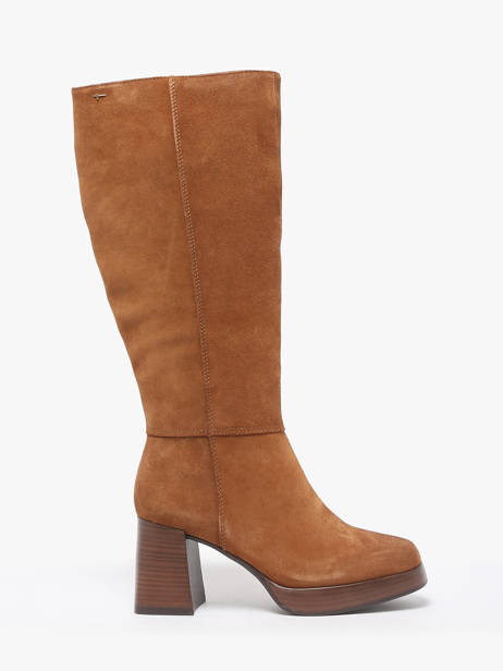 Bottes En Cuir Tamaris Marron women 43