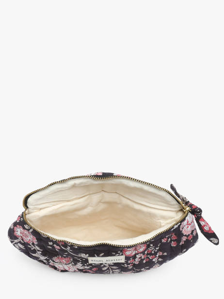 Sac Banane Bindi atelier Noir floral SBA vue secondaire 3