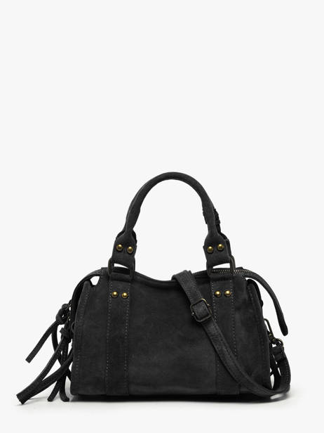 Sac Bandoulière Velvet Milano Noir velvet VE24093 vue secondaire 4