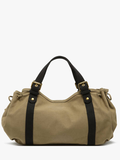 Sac Porté épaule Canvas Coton Gerard darel Vert canvas DBS01450 vue secondaire 4