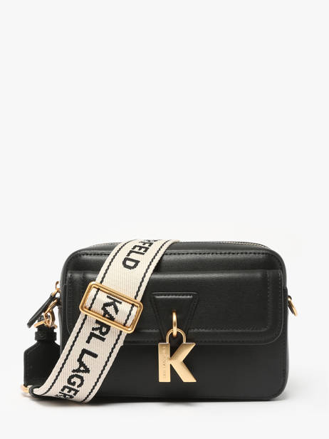 Sac Bandoulière K Lock Cuir Karl lagerfeld Noir k lock A1W30406