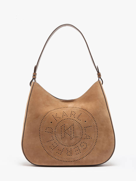 Sac Porté épaule K Circle Cuir Karl lagerfeld Marron k circle A1W30165