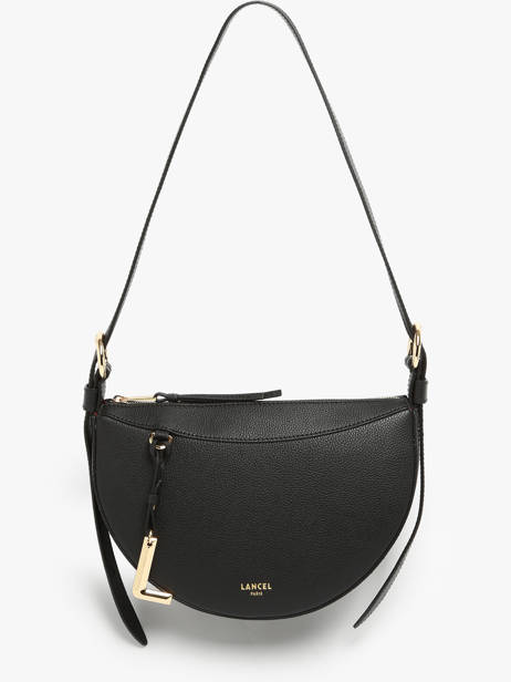 Sac Bandoulière Faubourg Cuir Lancel Noir faubourg A13525