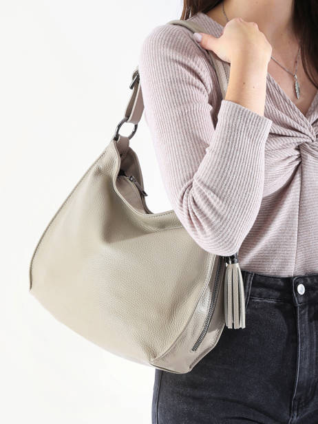 Shoulder Bag Caviar Leather Milano Beige caviar CA24068 other view 1