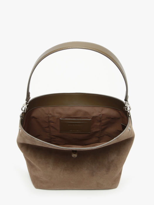 Longchamp Le roseau velvet Besaces Marron