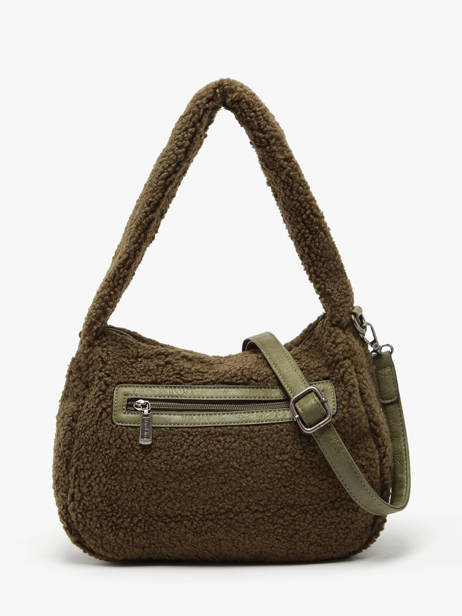 Sac Bandoulière Fur Miniprix Vert fur 3927 vue secondaire 3