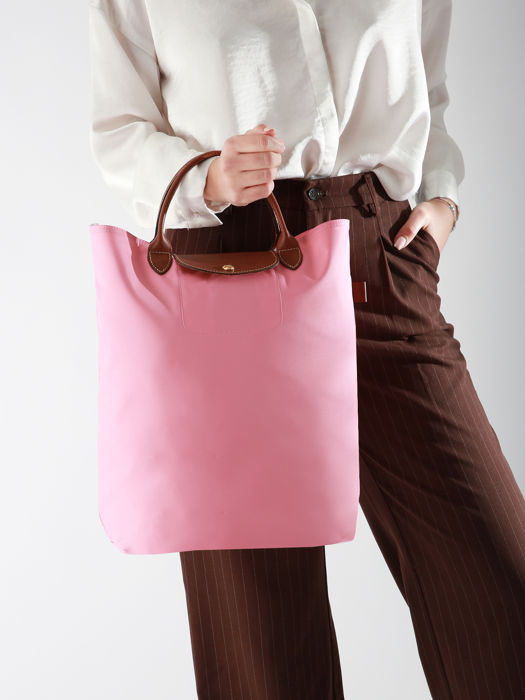 Longchamp Le pliage original Sacs porté main Rose