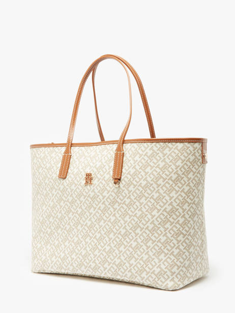 Sac Porté épaule Th Monoplay Cuir Tommy hilfiger Beige th monoplay AW17379 vue secondaire 1