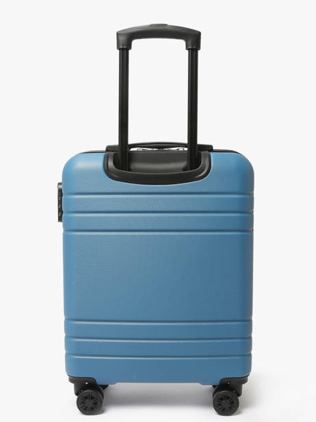 Valise Cabine Travel Bleu valencia S vue secondaire 4