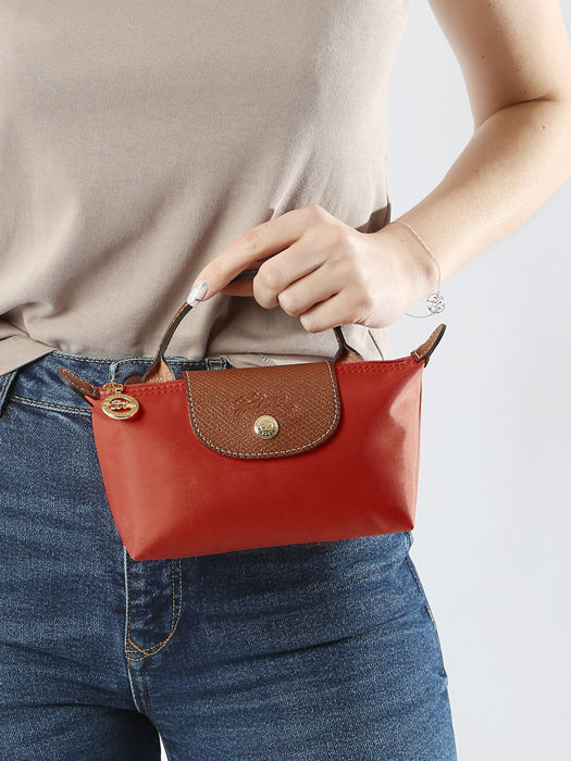 Longchamp Le pliage original Pochettes Rouge