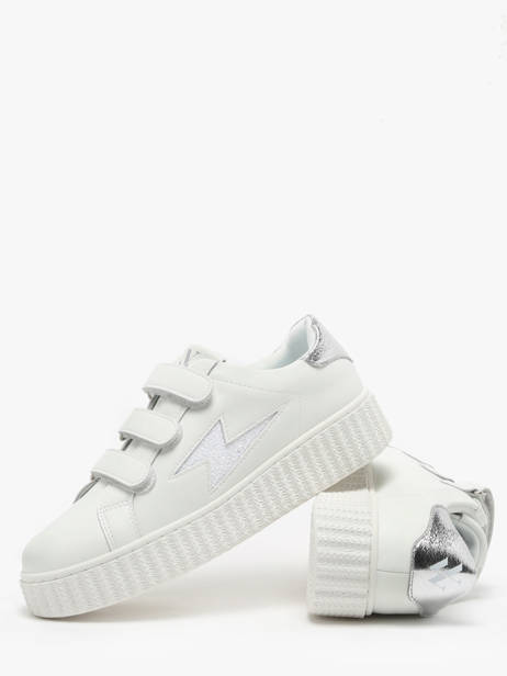 Sneakers Virginie Vanessa wu Blanc women BK2753BL vue secondaire 2