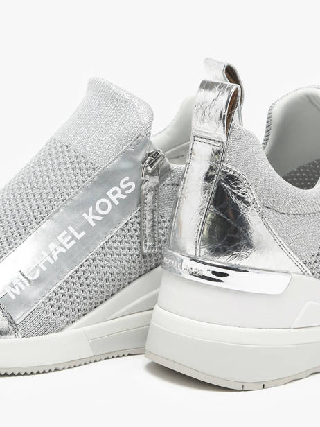 Sneakers Willis Michael kors Argent women IFS3D040 vue secondaire 2