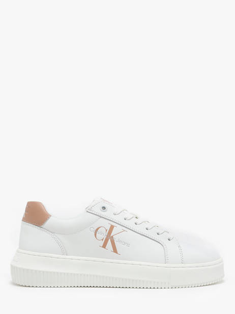 Sneakers En Cuir Calvin klein jeans Blanc women 8230K6