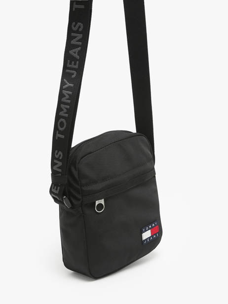 Sac Bandoulière Tommy hilfiger Noir tjm ess daily AM12903 vue secondaire 1