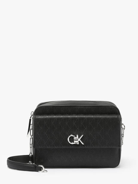 Sac Bandoulière Monogram Calvin klein jeans Noir monogram K613140