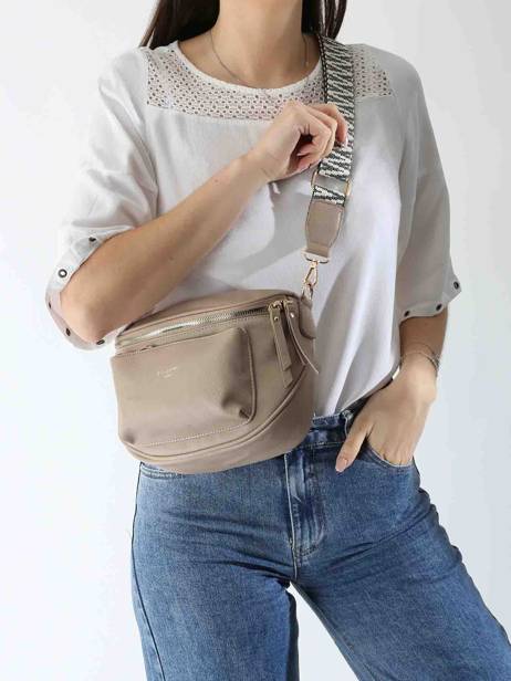 Sac Banane Gallantry Beige sangle Z83047 vue secondaire 1