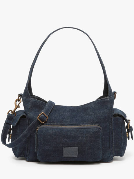 Sac Banane Basilic pepper Bleu cargo denim BCAD05