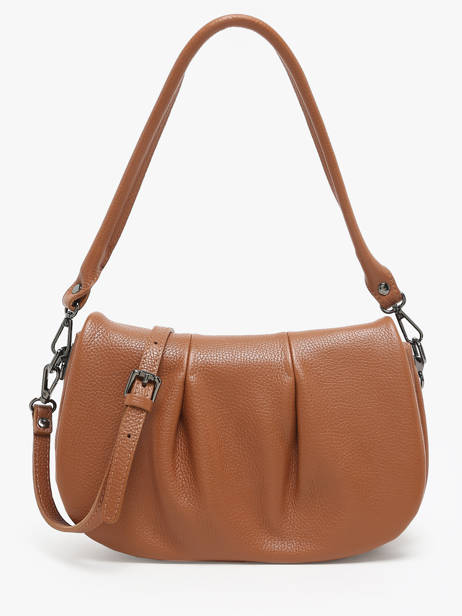 Sac Bandoulière Caviar Cuir Milano Marron caviar CA24116